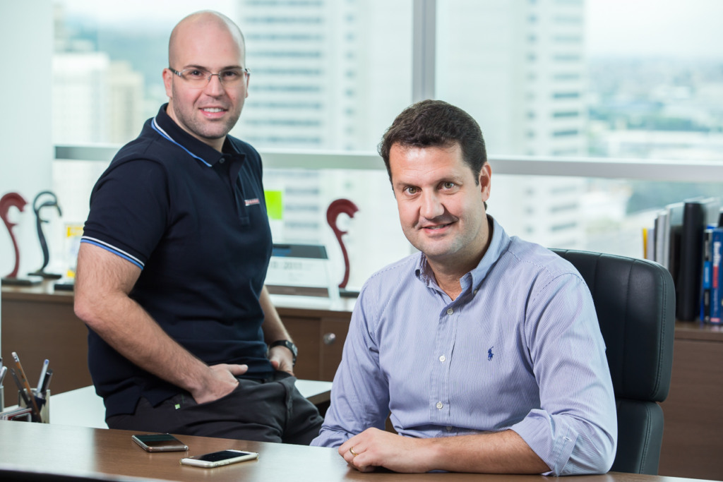 Adriano Meirinho e Marcelo França, fundadores da Celcoin (Crédito: Divulgação)