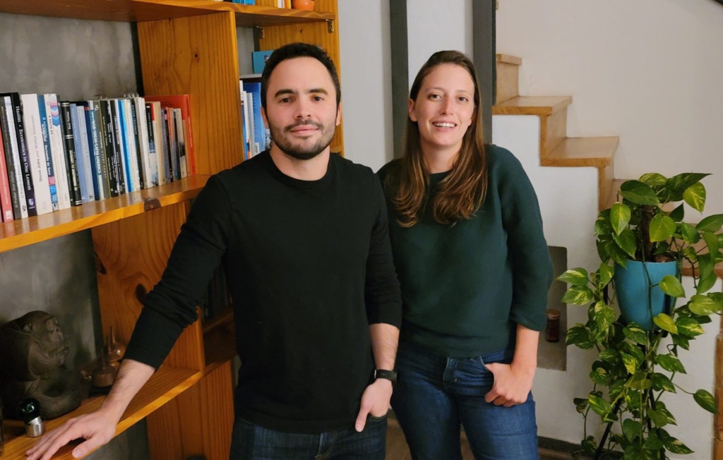 Cofundadores da Divibank: Jaime Taboada e Rebecca Fischer (Divulgação)