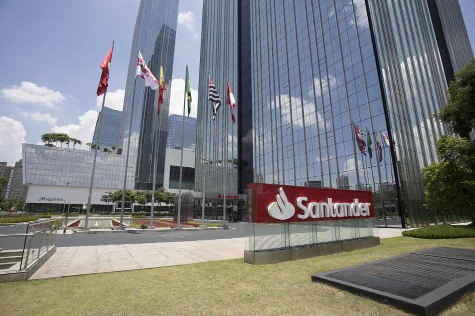 Sede do Santander Brasil, em São Paulo. Foto: Divulgação/Santander