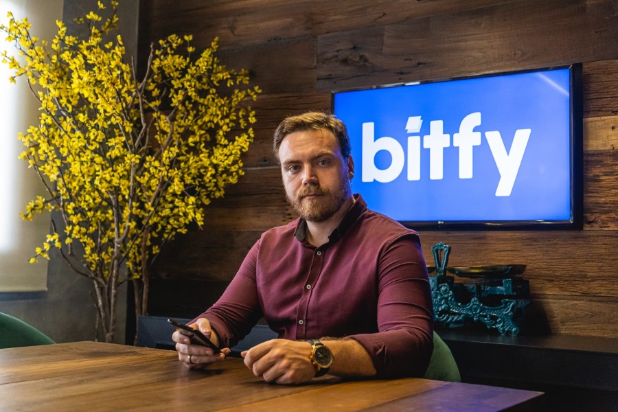 Lucas Schoch, CEO e fundador da Bitfy. Foto: Divulgação